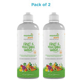 Mommy Pure Fruit and Vegitable wash, Natural Fruit and vegetable wash, Organic Non toxic and safe vegetable and Fruit wash combo