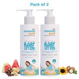 Baby Lotion, Natural baby lotion, Organic Baby Lotion Mommy pure Baby Lotion 250 ml Pack of 2 combo