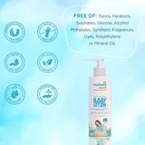 Non toxic, Non Alcoholic,  Free silicon Mommy pure Baby Lotion, Natural baby lotion, Organic Baby Lotion Mommy pure Baby Lotion 250 ml 