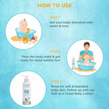 How to use and Apply mommypure Baby Body Wash,Natural Baby Body Wash , organic baby body wash, mommypure Baby body wash 120 ml