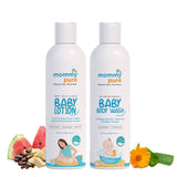 Natural Baby Lotion and Natural Baby Body wash Combo pack  120 ml each