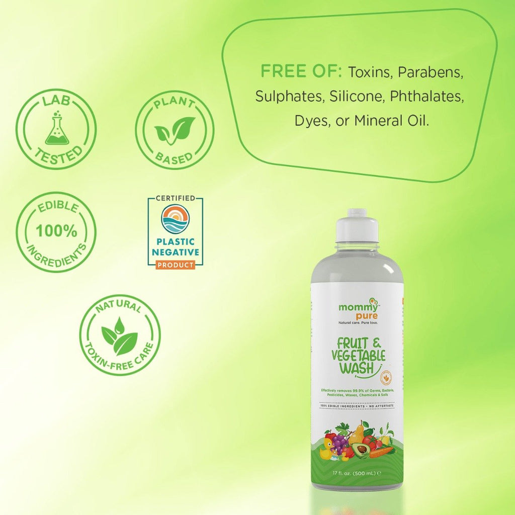 Non toxic, Non Sulpheric natural Mommy Pure Fruit and Vegitable wash, Natural Fruit and vegitable wash, Organic Non toxic and safe vegitable and Fruit wash